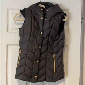 Michael Kors Packable Hooded Down Vest